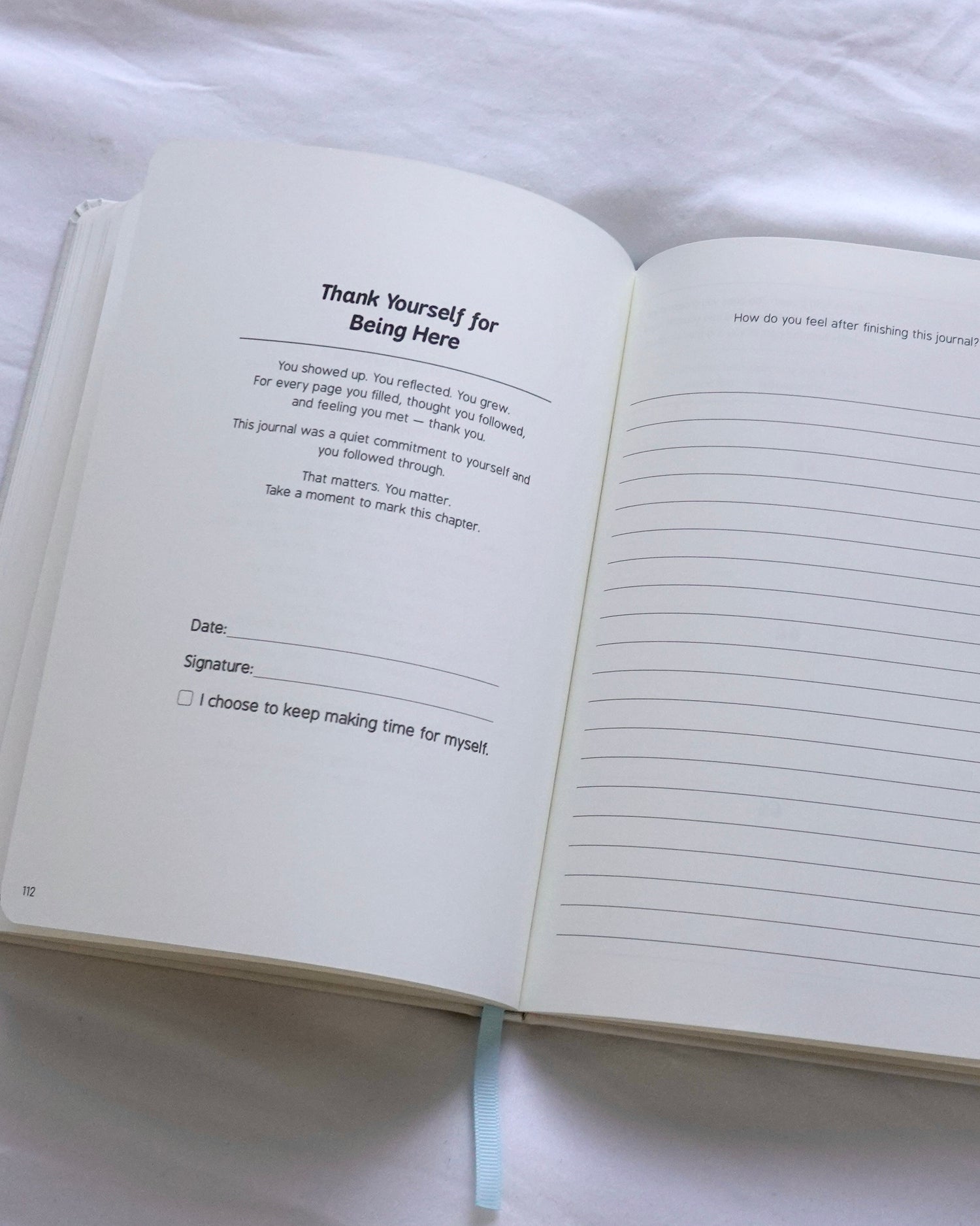 Loving myself, Daily Journal