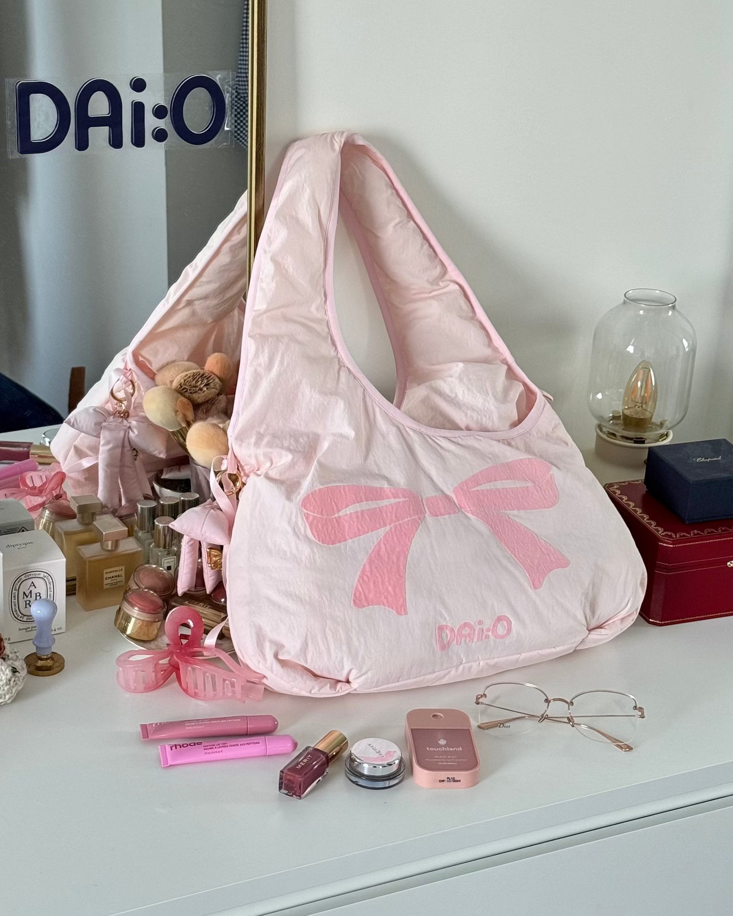 Daily Pillow Bag in Happy Pink - Special Edition